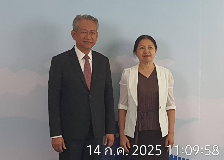 เร่งเครื่องความร่วมมือสามฝ่าย แถลงข่าวขับเคลื่อนโลจิสติกส์-ท่องเที่ยวรถไฟจีน-ลาว-ไทย